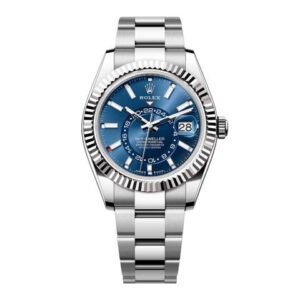 336934 Blue Dial Mens Watch Box Papers